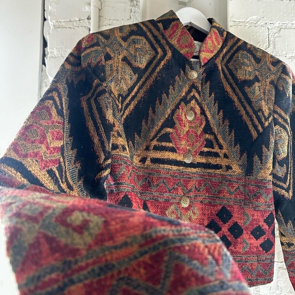 Vintage Western Wraps Southwestern Jacket - Picture 4 of 8